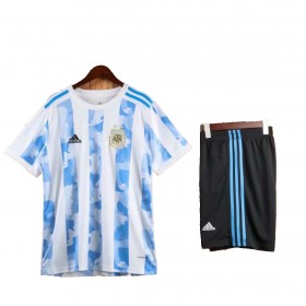 Fußballtrikots Argentinien Kinder Heimtrikotsatz 2021